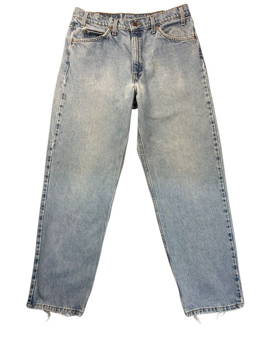 Levi’s Other - Vintage 90s Levi’s 550 Jeans 34x30 Orange Tab USA Light Wash Relaxed Distressed